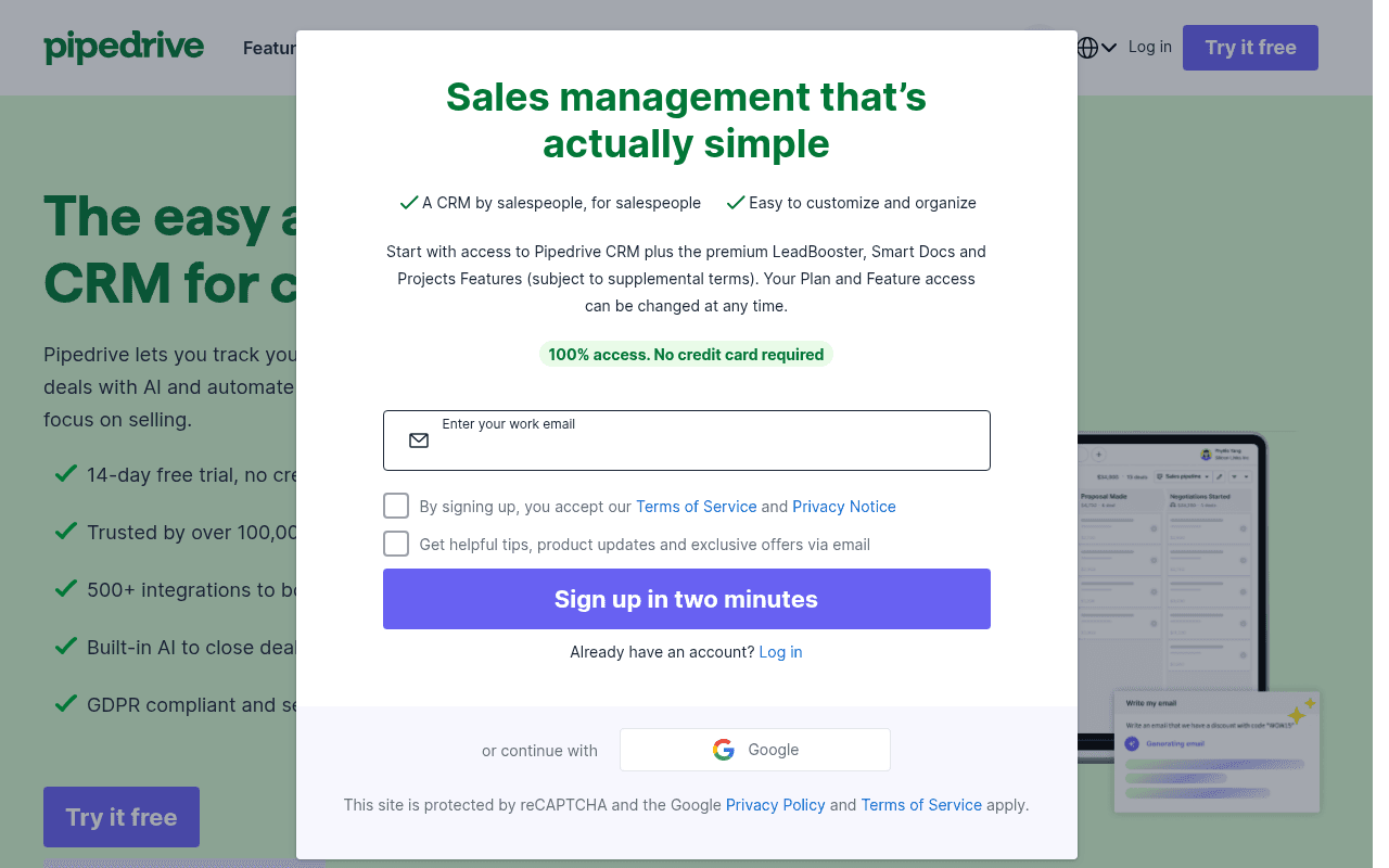 Post-Email — Password or Verification