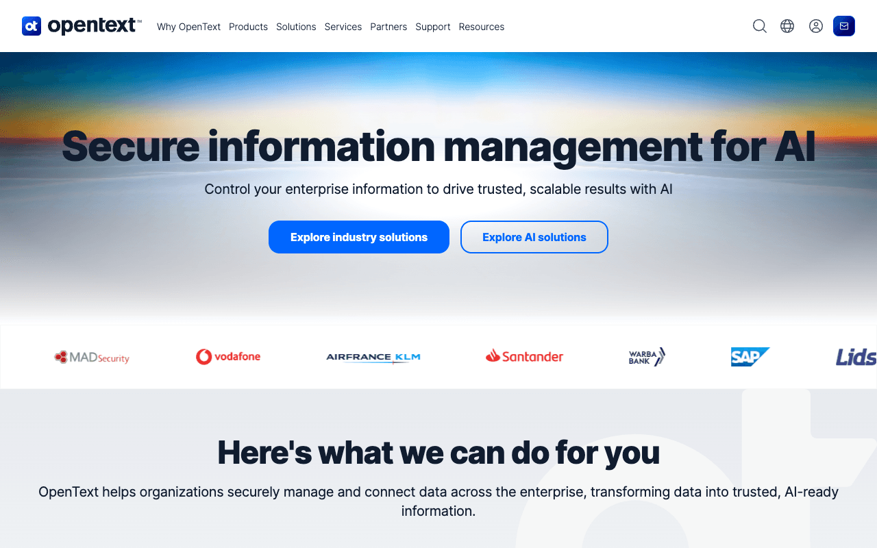 Opentext UI