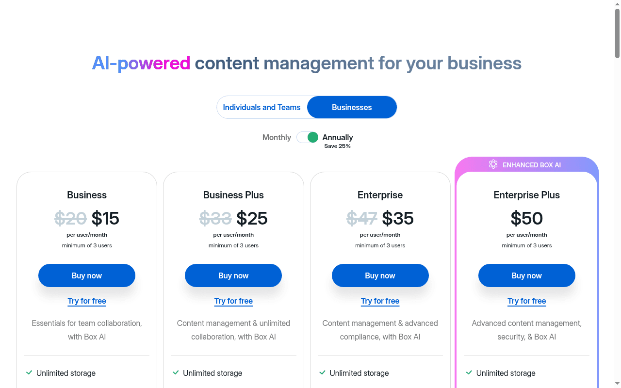 AI-powered content management for your business