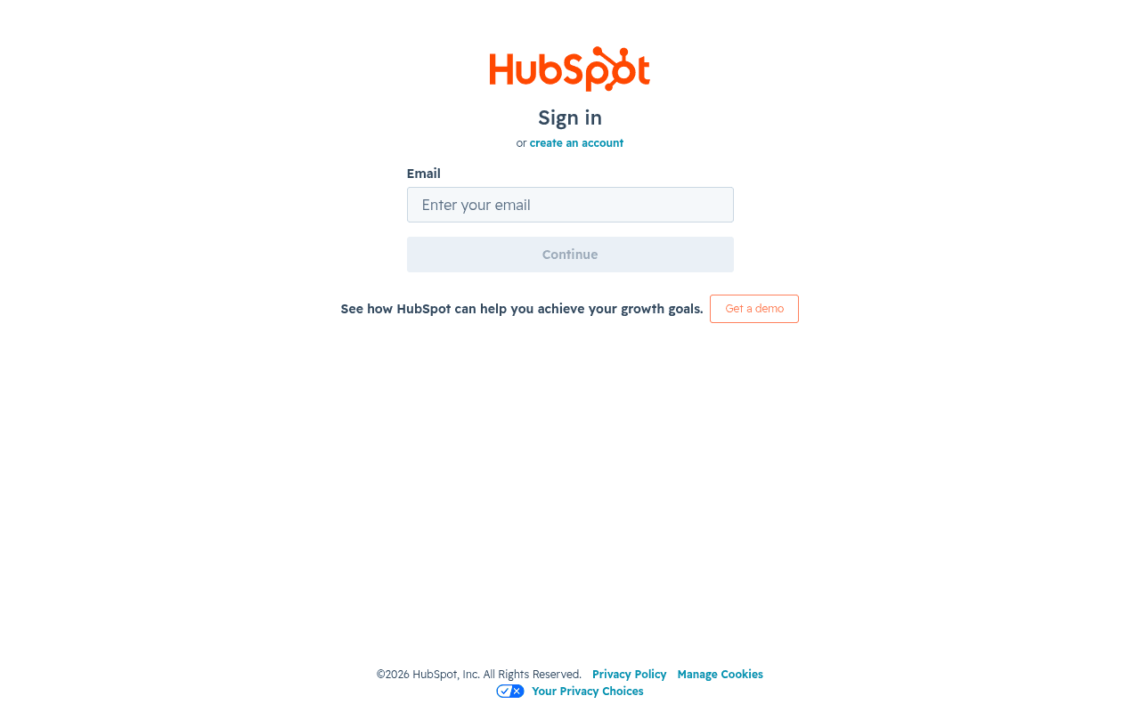 Click Log in