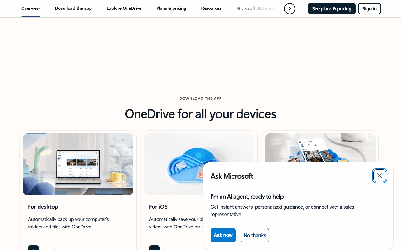OneDrive for all your devices