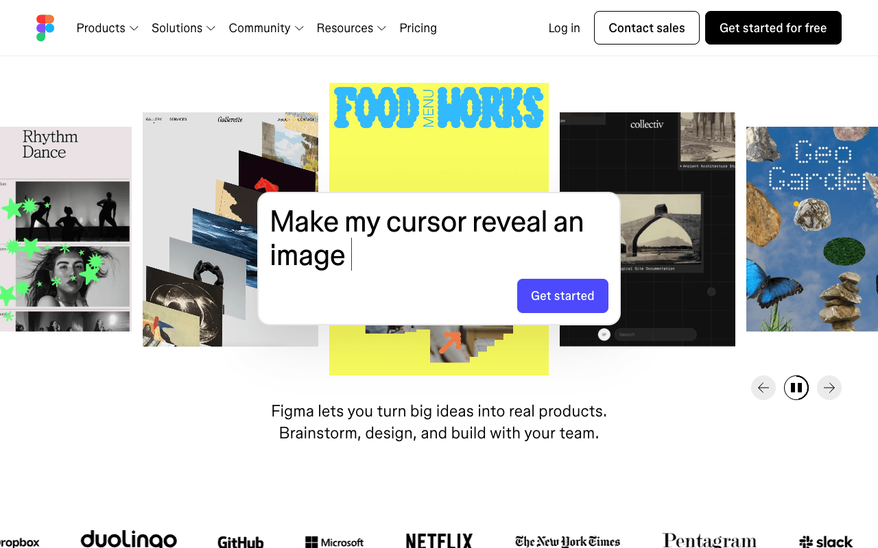 Make anything possible, all in Figma