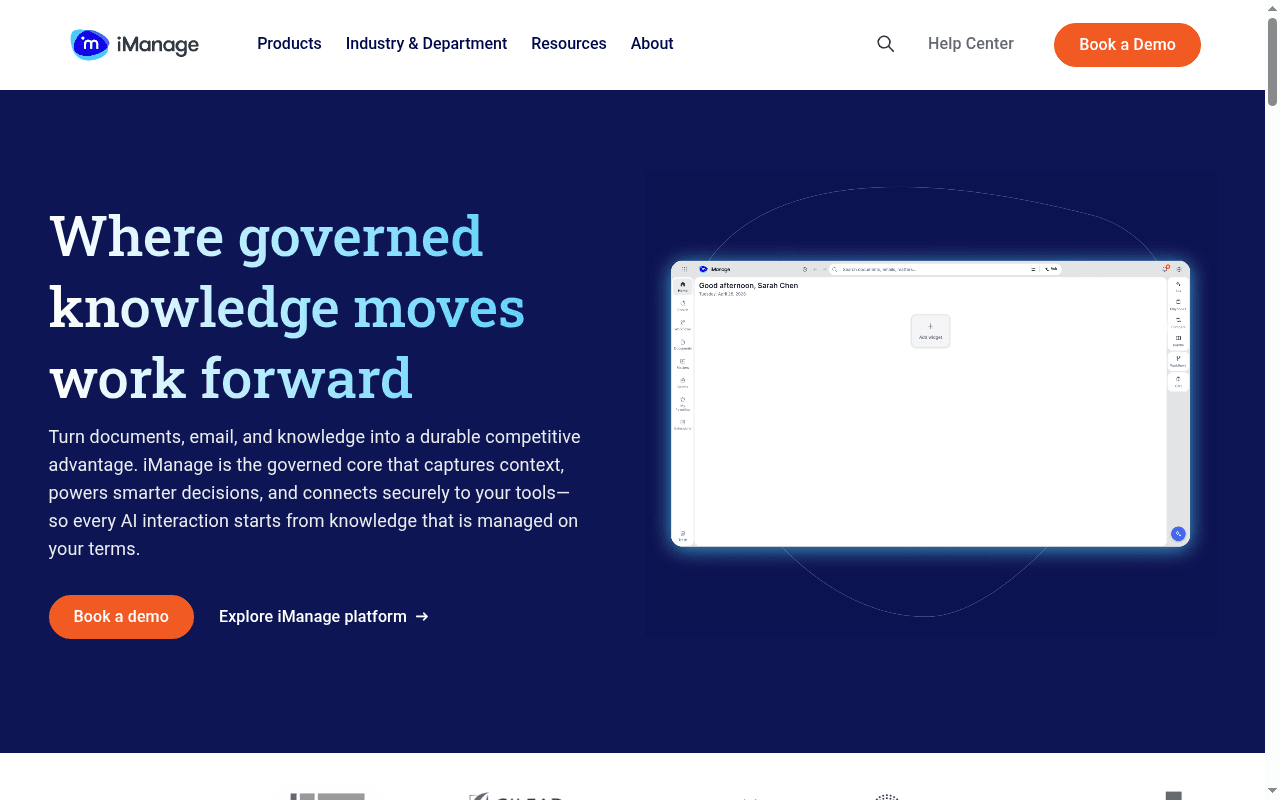 Where governed knowledge moves work forward