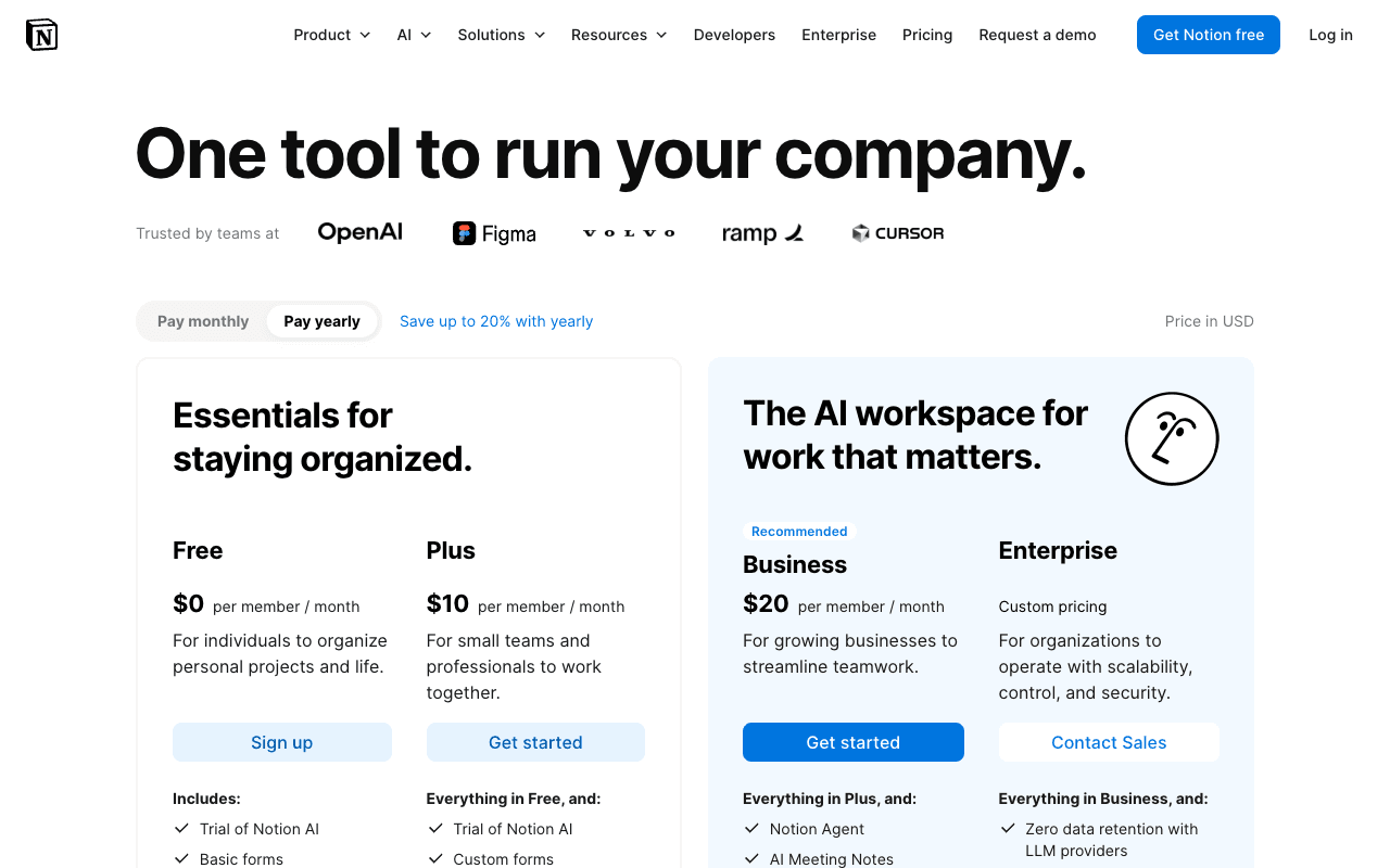 One tool to run your company.