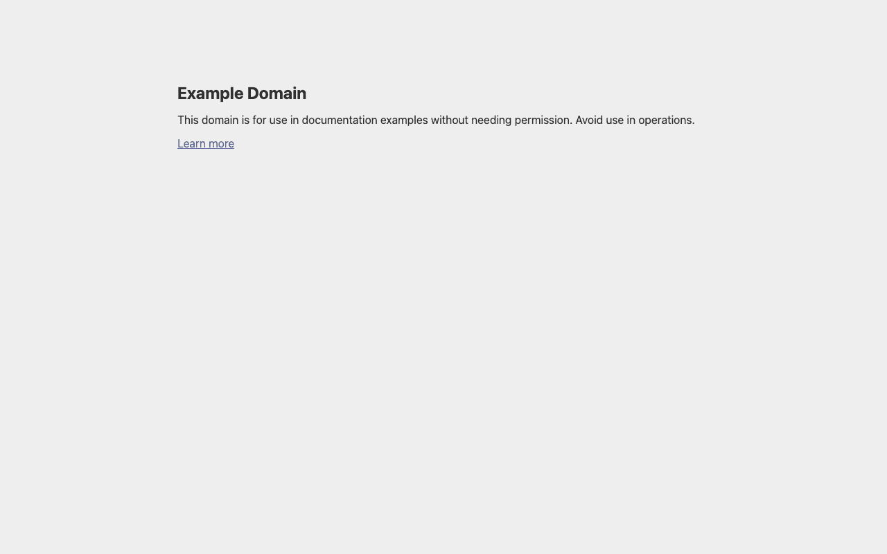 Example