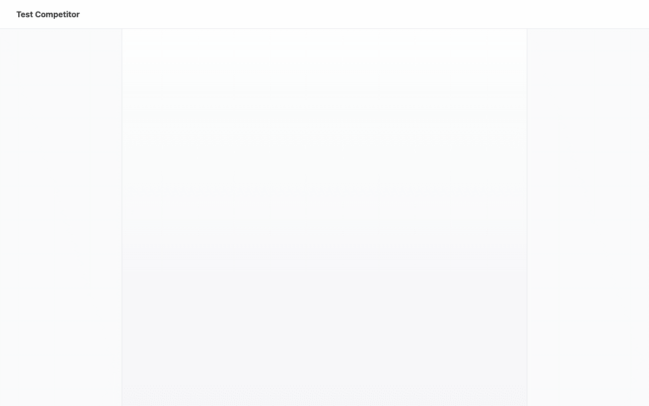 Test Competitor