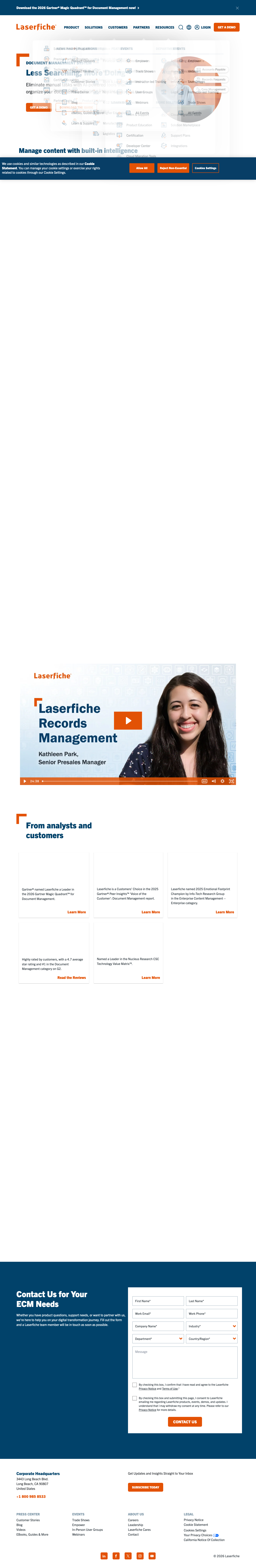 Document and Records Management | Laserfiche
