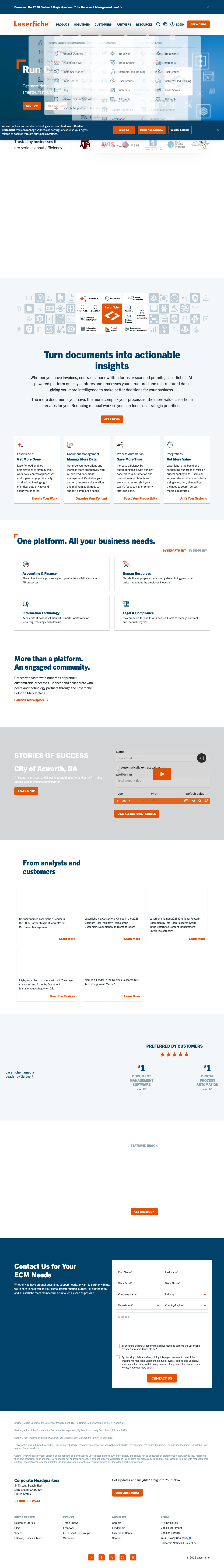 Laserfiche | Document Management, Process Automation
